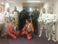 Twin Suns Volunteer and 501st in costume at the University of Pittsburgh Medical Center donation event