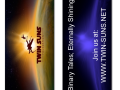 Twin Suns Foundation logo bookmarks